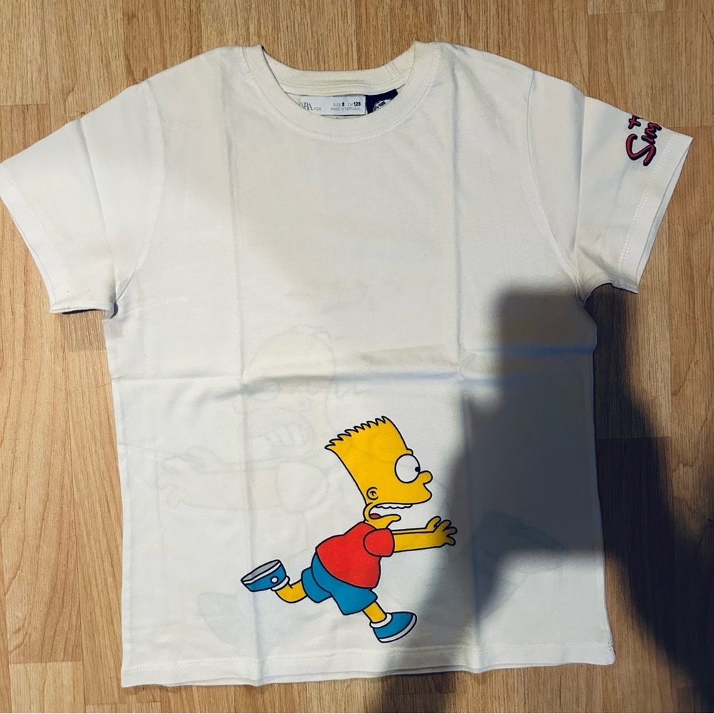 RARE ZARA x the Simpsons BART HOMER size kids 8